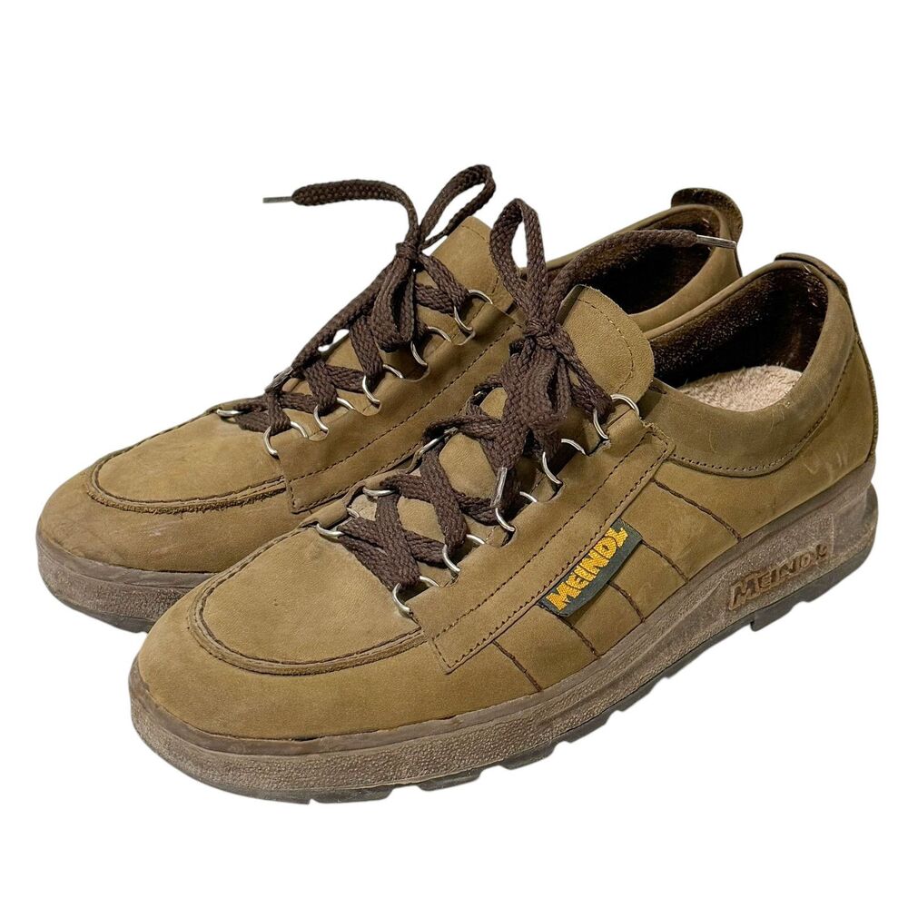 Meindl Mens 8 Comfort Walking Shoes Outdoor Nubuck Tan
